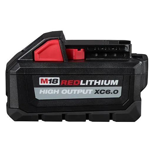 Milwaukee M18 18-Volt Lithium-Ion High Output Battery Pack 6.0Ah